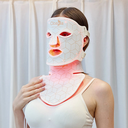 Cloakla K11 LED Red Light Therapy Face Mask & Neck Enhance